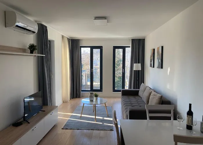 Brand New With Outdoor Swimming Pool Apartment